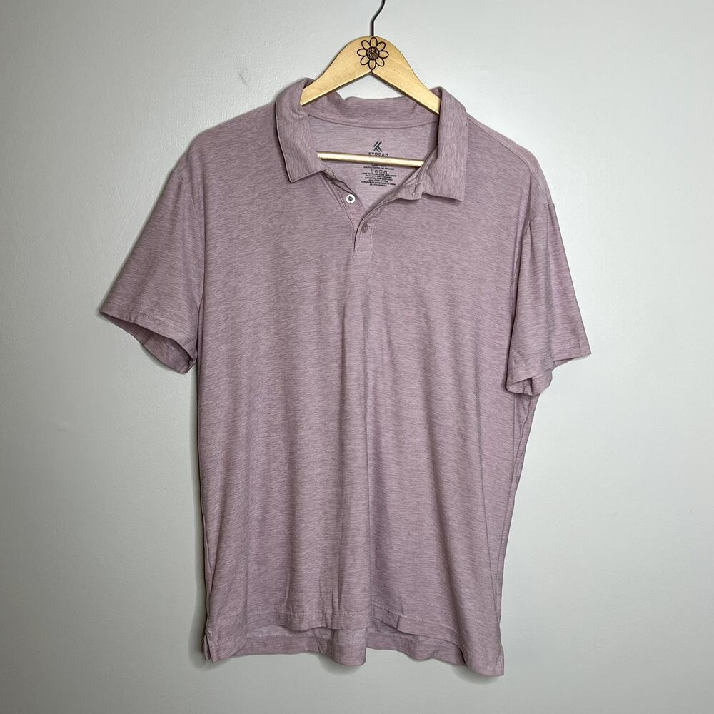 Kyodan Golf Purple Short Sleeve Polo Shirt
